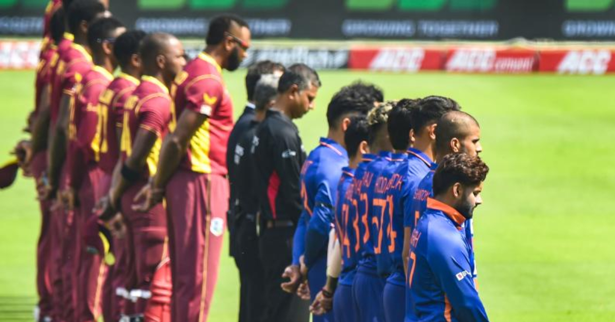 Ind vs WI: Hosts observe minute of silence before start of play in memory of Lata Mangeshkar